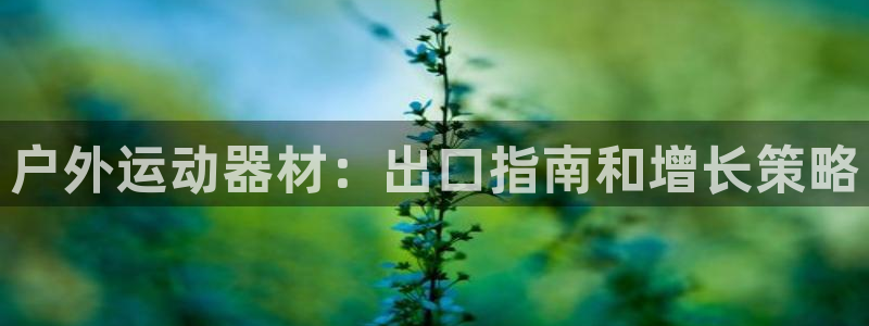 星欧娱乐联最新功能介绍：户外运动器材：出口指南和增长