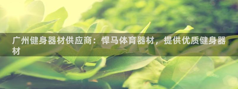 星欧娱乐是正规平台吗安全吗知乎：广州健身器材供应商：