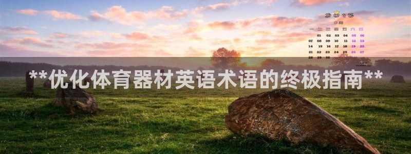 星欧娱乐联售后服务评价：**优化体育器材英语术语的终