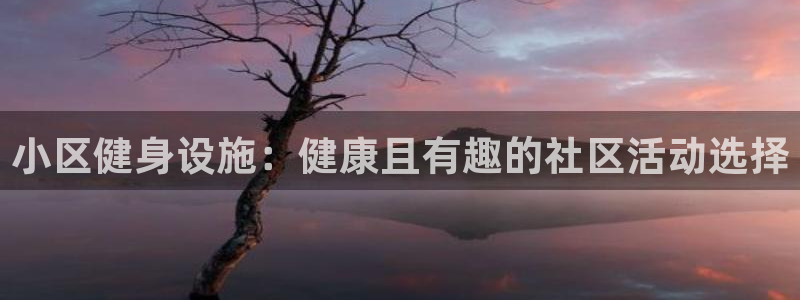 星欧娱乐的创始人背景故事介绍：小区健身设施：健康且有