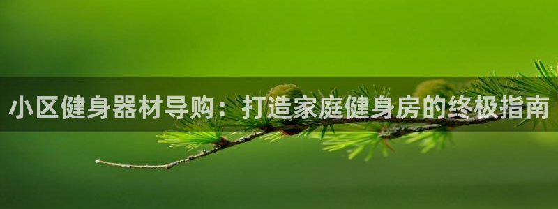 江苏星奥娱乐有限公司出过哪些艺人：小区健身器材导购：