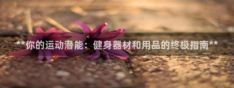 永韬星娱乐：**你的运动潜能：健身器材和用品的终极指