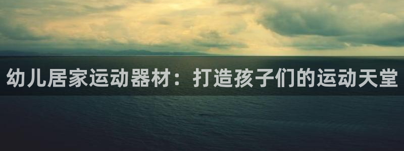 星欧娱乐扣款时间查询方法怎么查不到：幼儿居家运动器材