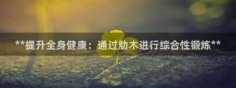 星欧娱乐平台测速线路设置：**提升全身健康：通过肋木