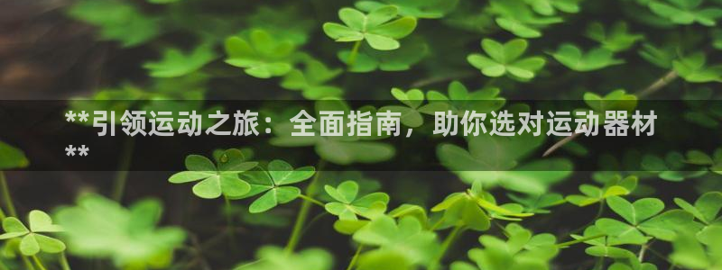 星欧娱乐最建议买的三个产品是什么呢：**引领运动之旅