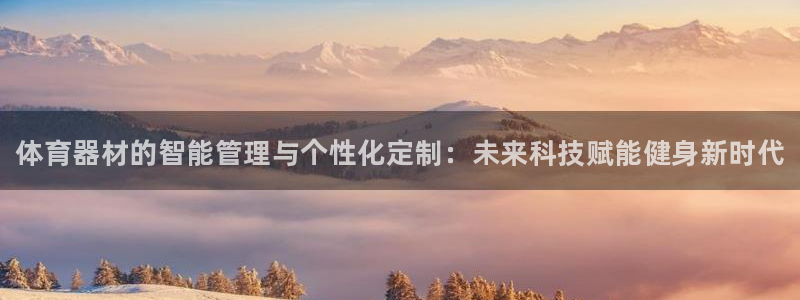 星欧娱乐挂机：体育器材的智能管理与个性化定制：未来科