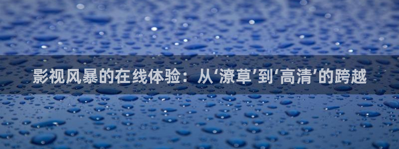 小小影视永久版：影视风暴的在线体验：从‘潦草’到‘高清’的跨越