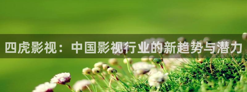 小小影视大全2023免费版：四虎影视：中国影视行业的新趋势与潜力